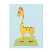 Toy Giraffee Postcard