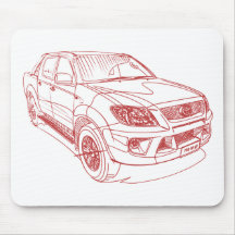 Toy Hilux gen7 TRD 2008 Mouse Pads