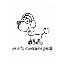 Toy Poodle Post Cards