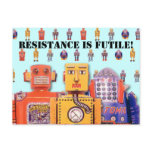 Toy Robot Custom Postcards