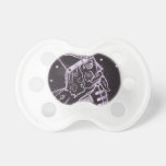 Toy Soldier in Black and Purple pacifiers