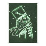 Toy Soldier in Deep Forest Green canvas prints