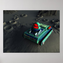 Toy Space Tank 2 Print