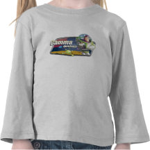 Toy Story Buzz Lightyear Gamma Quadrant logo T-shirts