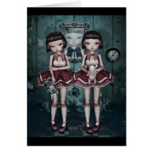 Toy Triplets notecards