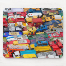 Toy Vehicles Mouse Pad