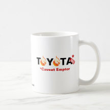 Toyota - Caveat Emptor Coffee Mugs