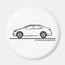 Toyota Corolla Aimant Pour Réfrigérateur
