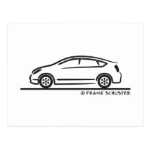 Toyota Prius Post Card