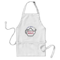 TP0101 Tea Party Wake Up America Apron