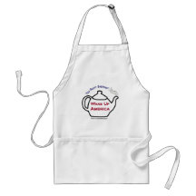 TP0101 Tea Party Wake Up America Apron