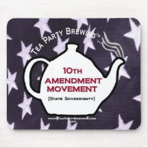 TP0109 10th Amendment Movement Mousepad