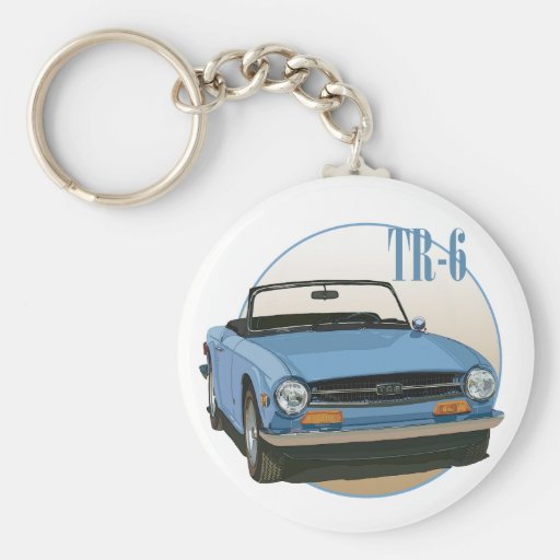TR6 KEY CHAIN