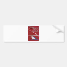 Track And Field Bumper Sticker