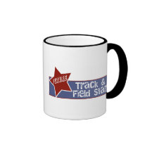 Track and Field T Shirts and Gifts Mugs