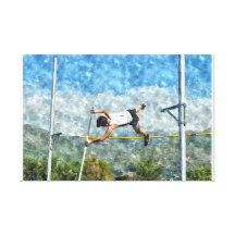 TRACK AND FILED EVENTS GALLERY WRAP CANVAS