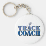 Track Coach Key Chain