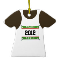 Track & Field Ornament - Customizable Year ornaments