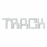 "TRACK" -- Great for working out! Embroidered Track Jacket