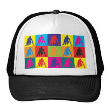 Track Pop Art Hat