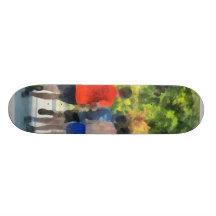 Track Practice Skate Board Deck