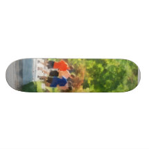 Track Team Custom Skate Board