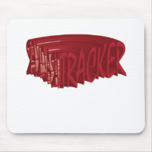Tracker rock Rocker club Band Mouse Pad