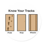 Tracks Stickers