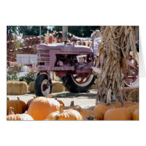 TRACTOR2 GREETING CARD