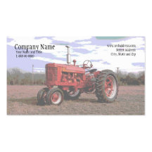 Tractor Business Card