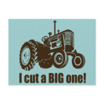 Tractor  I Cut A Big One