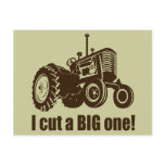 Tractor  I Cut A Big One