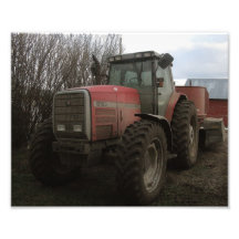 Tractor on the Farm Photo Art