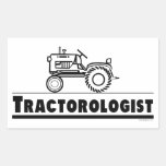 Tractor Rectangular Stickers