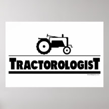 Tractorologist - tracteur posters