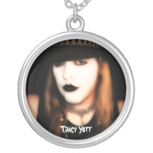 Tracy Yott Round Sterling Silver Necklace
