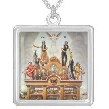 Trade Emblem of the Amalgamated Society Personalized Necklace