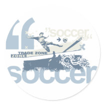 Trade Zone Soccer T-shirts and Gifts stickers