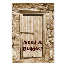 TRADES, BUILDERS BUSINESS CARD TEMPLATES