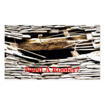 TRADES,ROOFING BUSINESS CARD