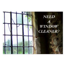 TRADES, WINDOW CLEANING BUSINESS CARD TEMPLATES