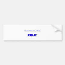 Trading Standards Officers Rule! Bumper Sticker