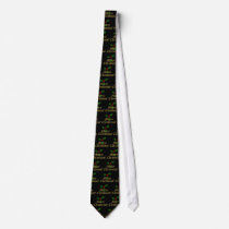 Traditional Black Merry Christmas Tie