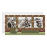 Traditional Christmas Photo Card Trio