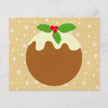 Traditional Christmas Pudding. Personalized Flyer