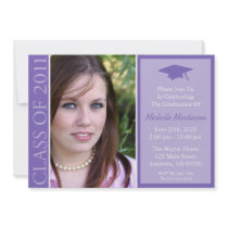 Traditional Class Of 2011 Graduation (Purple)