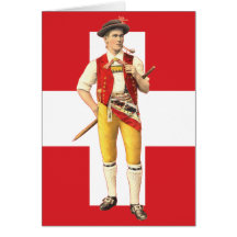 Traditional Costumes of Appenzell Innerrhoden Greeting Cards