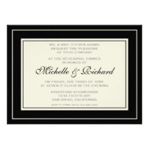 Traditional Custom Announcement