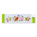 Traditional Flowers bumper stickers