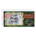 Traditional Gold Seasons Greeting Photo Cards